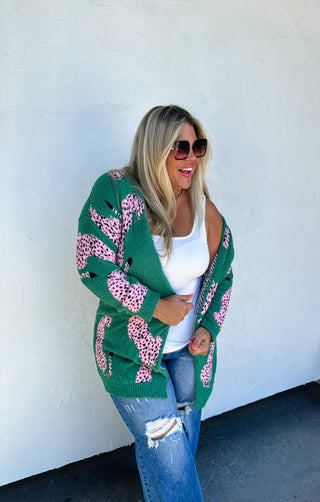 PREORDER- WILD ABOUT IT LEOPARD CARDIGAN