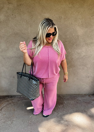 LIYAH RIBBED PANTS