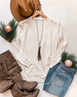 SINGLES- Chrissy Cross Body Sweater - $16.50