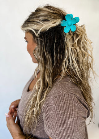FLOWER HAIRCLIPS