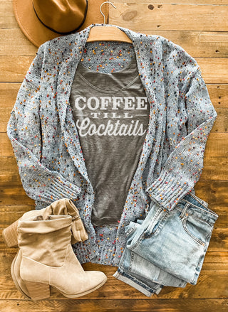 COFFEE TILL COCKTAILS TEE
